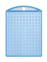 Pixel medaljon - Blå 